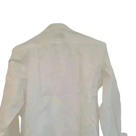 Lady Martino by Henry Segal Women's White Customizable Tuxedo Shirt w Wingtip Co - Picture 8 of 11